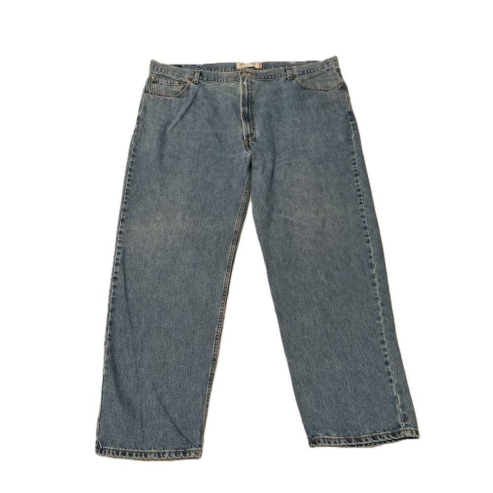 VTG 90s Levi's 550 Relaxed Fit Straight Leg Jeans Men's 50x32 Dadcore Streetwear